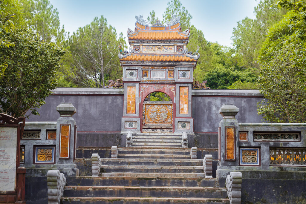 Tu-Duc-mausoleet, keiserbyen Hue